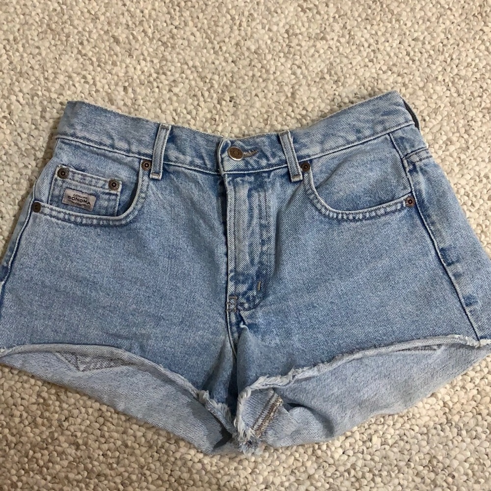 Vintage jean shorts